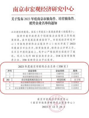 瞪羚企業認定 瞪羚企業認定